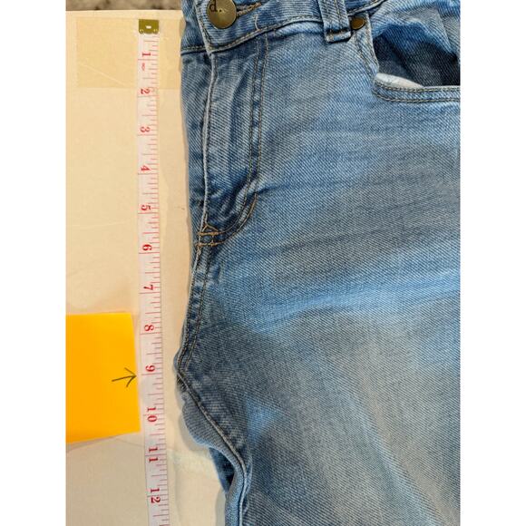 D.Jeans Size 8 Light Wash Stretch Straight Leg Jeans | Casual Everyday Denim - Picture 6 of 7